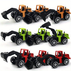 Alloy Toy Engineering Car Sliding Mini Car Excavator Dodging Car Model