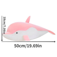 Long Plush Toy Dolphin Doll Soft Dolphin Pillow Gift