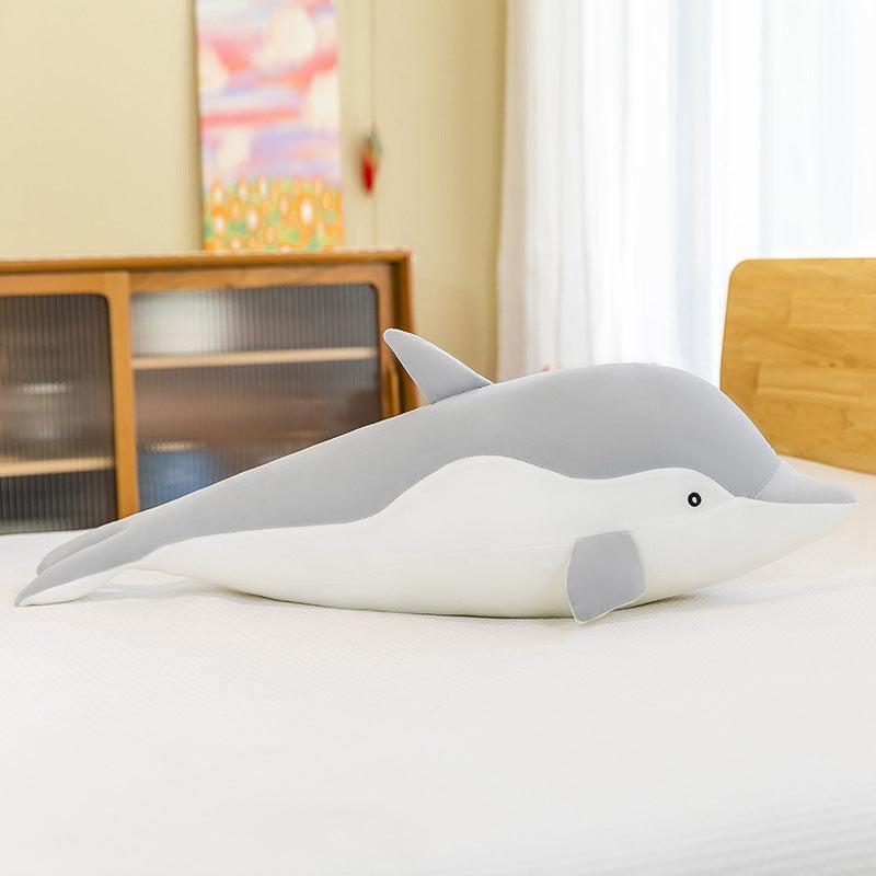 Long Plush Toy Dolphin Doll Soft Dolphin Pillow Gift