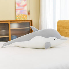 Long Plush Toy Dolphin Doll Soft Dolphin Pillow Gift