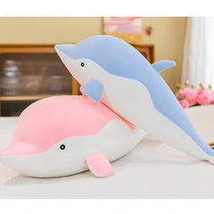 Long Plush Toy Dolphin Doll Soft Dolphin Pillow Gift
