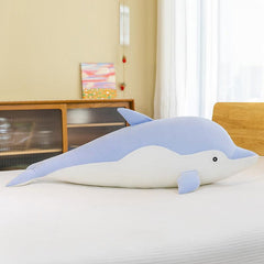 Long Plush Toy Dolphin Doll Soft Dolphin Pillow Gift