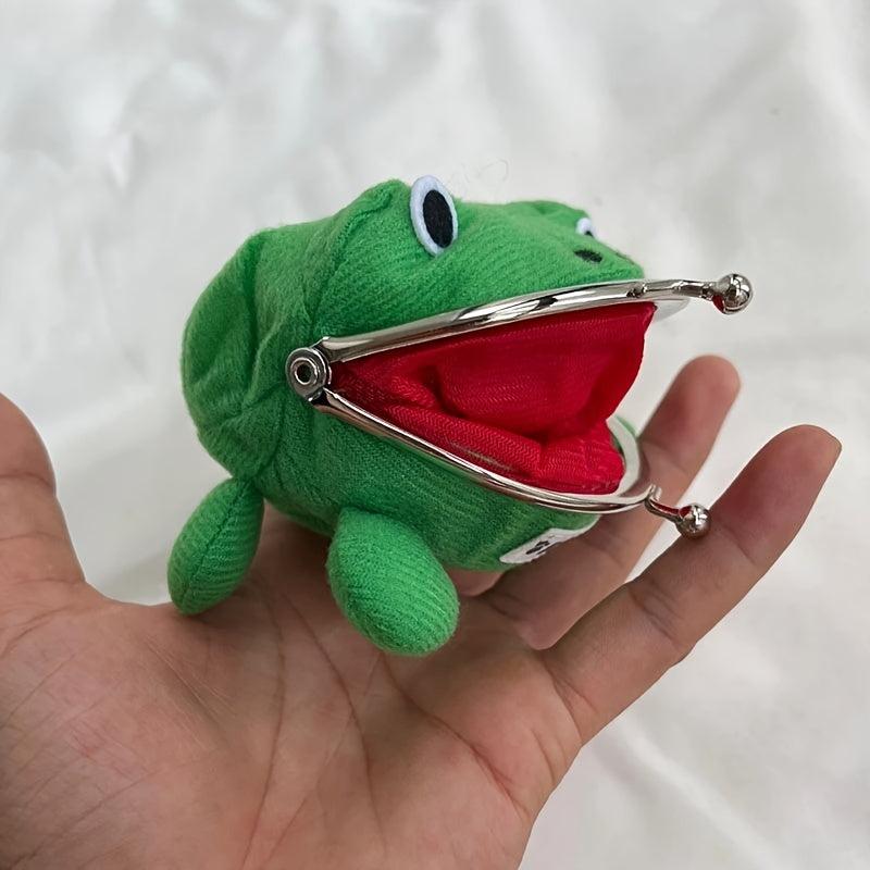 Frog Wallet Anime Coin Purse Plush Purse Cosplay Props Accessories