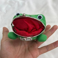 Frog Wallet Anime Coin Purse Plush Purse Cosplay Props Accessories