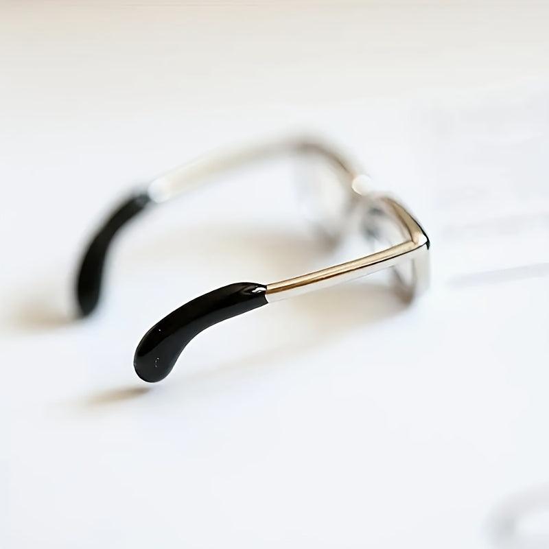2pcs Creative Toy Eyewear Ring Adjustable Enamel Coloring Ring