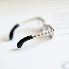 2pcs Creative Toy Eyewear Ring Adjustable Enamel Coloring Ring
