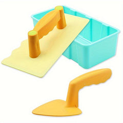 3pcs Snow Toy Beach Sand Fun Brick Maker Sand Castle Mold Toy Gift