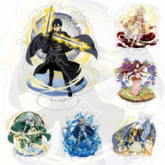 5.9in Manga Standing Acrylic Figure Desk Decor Anime Double Sided Print