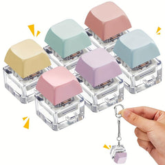 Finger Keyboard Toy Keychain Stress Relief