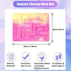 Marble Maze Mat Fidget Sensory Tactile Stress Relief Toy