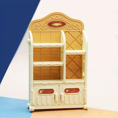 Doll House Meal Rack Kitchen Furniture Supplies Scene Accessories