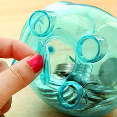 Creative Piggy Savings Jar Birthday Gift Money Storage Jar