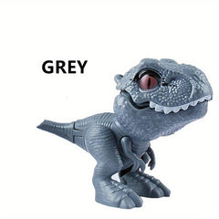 Dino Finger Puppet Toy Tyrannosaurus Model w/ Movable Joint