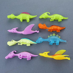 Dinosaur Finger Slingshot Toy Set - Stress Relief Fun & Practice Toys