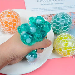 Mesh Soft Ball Beads Squeeze Ball Sensory Calm Focus Stress Relief