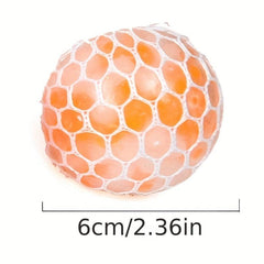 Mesh Soft Ball Beads Squeeze Ball Sensory Calm Focus Stress Relief