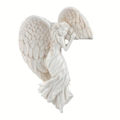 Angel Wings Hanging Ornament Outdoor Door Frame Decoration Pendant Resin