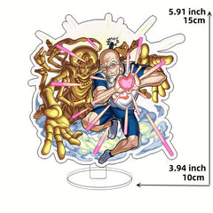 Anime Figure 5 9in Double Sided Acrylic - Perfect Gift for Comic Fans