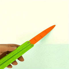 3D Radish Butterfly Gravity Carrot Decompression Toy
