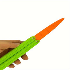 3D Radish Butterfly Gravity Carrot Decompression Toy