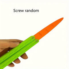 3D Radish Butterfly Gravity Carrot Decompression Toy