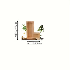 Wooden Letter Piggy Bank Wedding Decoration English Crafts Home Decor