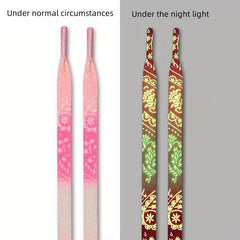 Fluorescent Shoelaces for Kids Sneakers