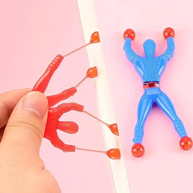 10pcs Wall Climbing Sticky Toys for Stress Relief