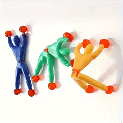 10pcs Wall Climbing Sticky Toys for Stress Relief