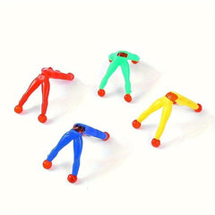 10pcs Wall Climbing Sticky Toys for Stress Relief