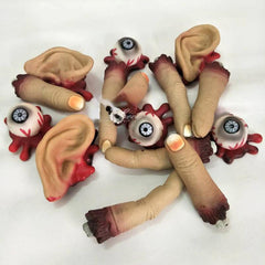 Creepy Halloween Props - Bloody Eyes Fingers Ears