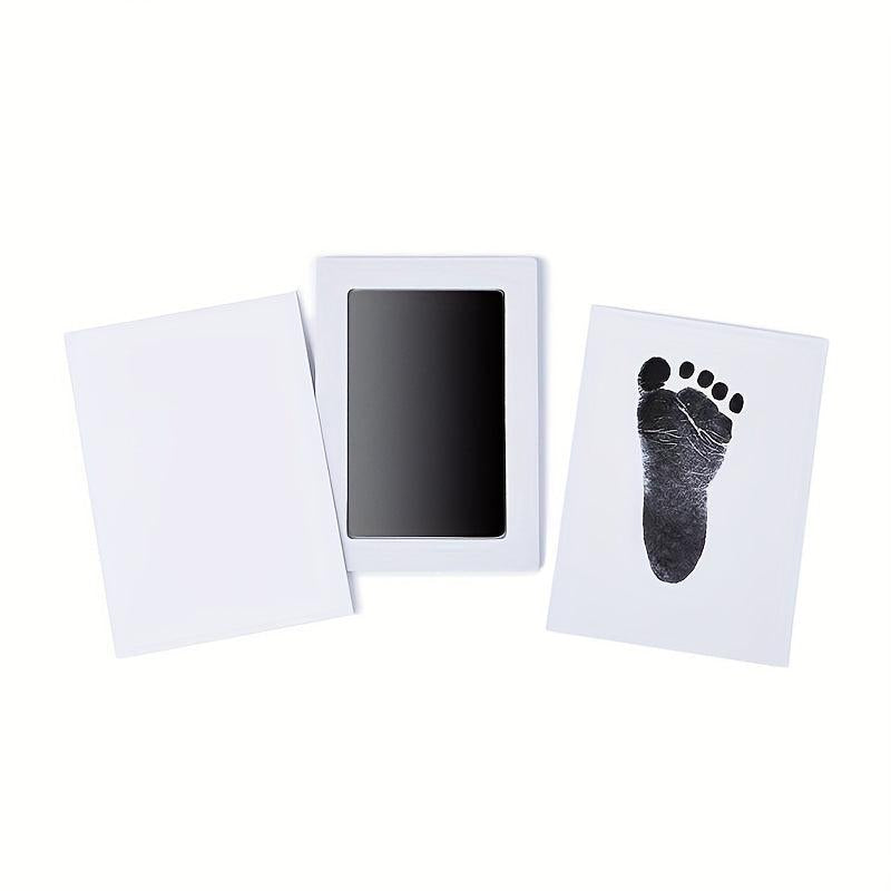 Newborn Baby Hand & Footprint Kit - Photo Frame Ink Pads for Toddlers