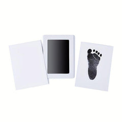 Newborn Baby Hand & Footprint Kit - Photo Frame Ink Pads for Toddlers