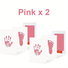 Newborn Baby Hand & Footprint Kit - Photo Frame Ink Pads for Toddlers
