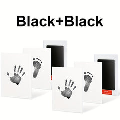 Newborn Baby Hand & Footprint Kit - Photo Frame Ink Pads for Toddlers