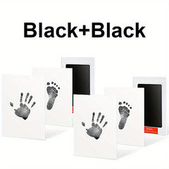 Newborn Baby Hand & Footprint Kit - Photo Frame Ink Pads for Toddlers