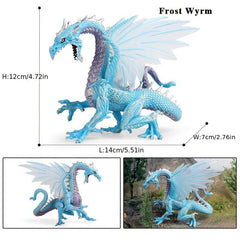 Ice Dragon Model Desktop Ornaments Boys And Girls
