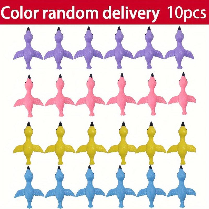 Catapult Flamingo Slingshot TPR Toy - Random Colors