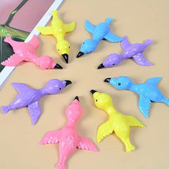 Catapult Flamingo Slingshot TPR Toy - Random Colors
