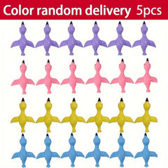Catapult Flamingo Slingshot TPR Toy - Random Colors