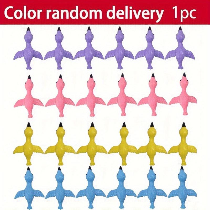 Catapult Flamingo Slingshot TPR Toy - Random Colors