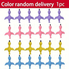 Catapult Flamingo Slingshot TPR Toy - Random Colors
