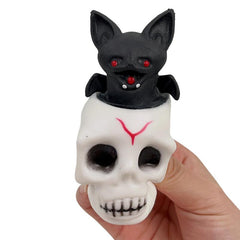 Halloween Pumpkin Bat Skull Ghost Decompressing Toy - Tricky Horror Vent Toy