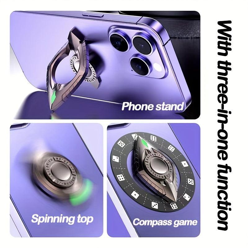 Mobile Phone Holder Fidget Spinner Decompression Toy