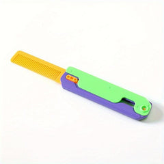 3D Gravity Comb Carrot Comb Stress Relief Prank Fun Toy