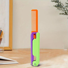 3D Gravity Comb Carrot Comb Stress Relief Prank Fun Toy