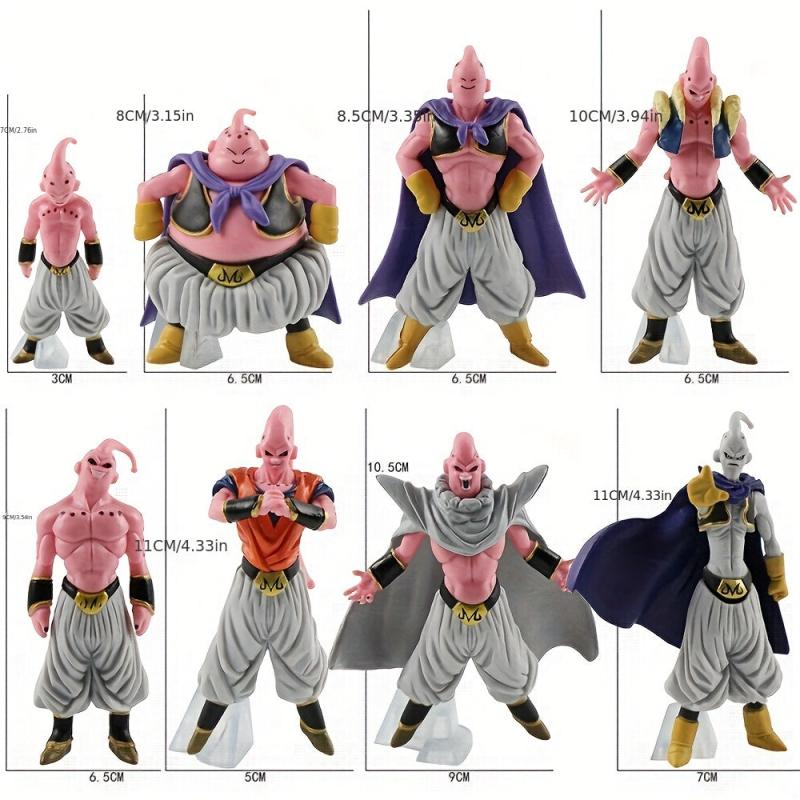 8pcs Anime Movie Character Toys for Boys Girls