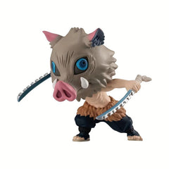 5pcs Ghost Slayer Anime Character Toy Fans Collection for Kids
