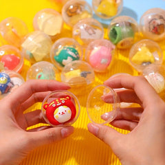 Random Pattern Starry Sky Ball Pen Holder Toy Kids Small Gift