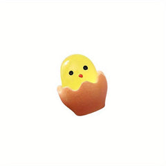 2/4/6pcs Shelled Egg Glow in the Dark DIY Resin Crafts Luminous Toy Decor